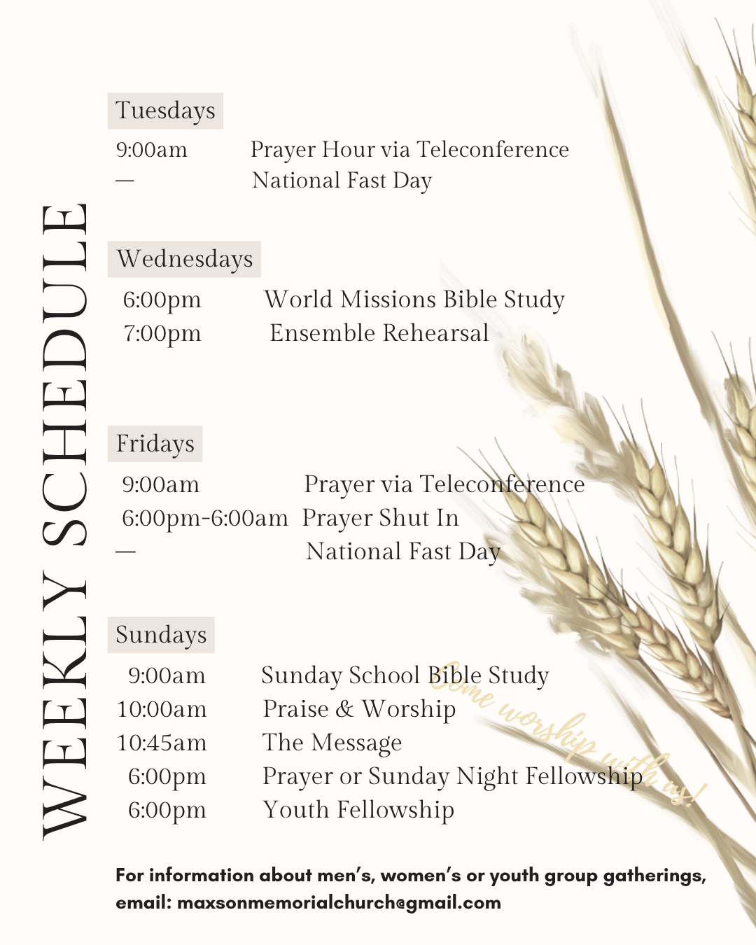 Maxson Memorial COGIC